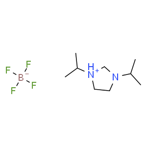 1,3-DiisopropylimidazoliniumTetrafluoroborate  Structure