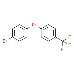1-Bromo-4-(4-(trifluoromethyl)phenoxy)benzene  Structure