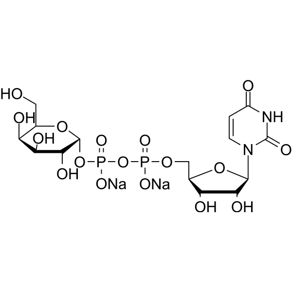 UDP-Galactose disodium Structure