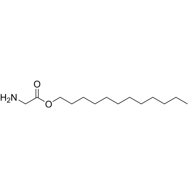 Dodecyl glycinate Structure