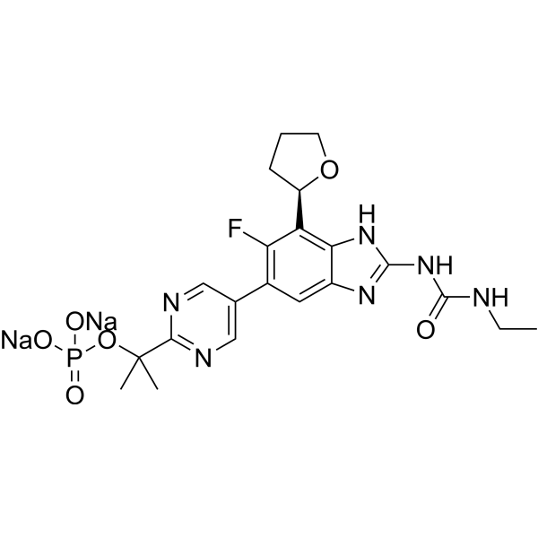 Fobrepodacin disodium Structure