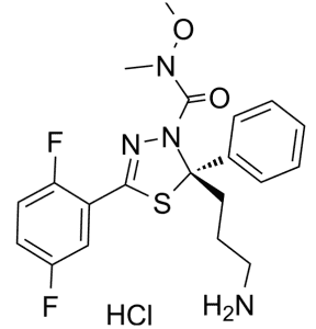 Filanesib hydrochloride Structure