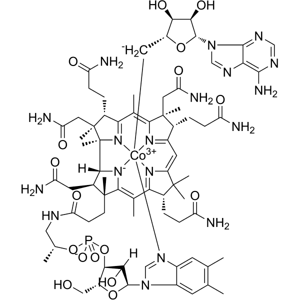 Adenosylcobalamin Structure