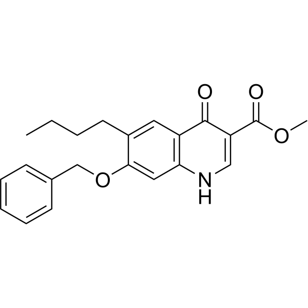 Nequinate  Structure