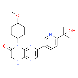 Onatasertib/CC-223/ATG-008  Structure