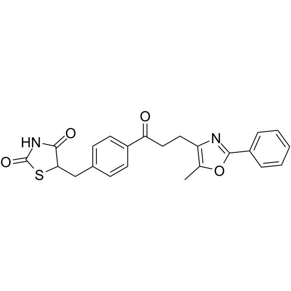 Darglitazone Structure