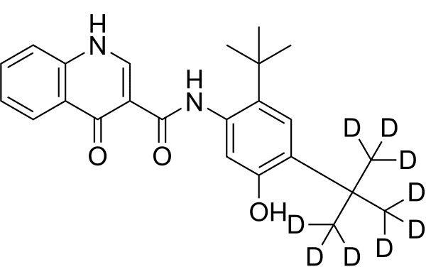 Deutivacaftor Structure