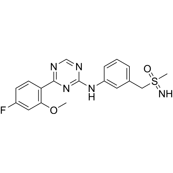 (+)-Atuveciclib Structure
