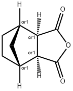 exo-Norbornane-2,3-dicarboxylic anhydride Structure