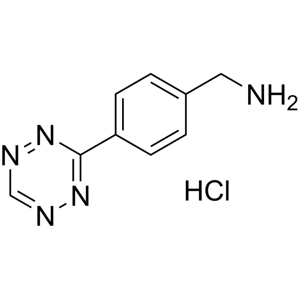 Tetrazine-Amine monohydrochloride Structure