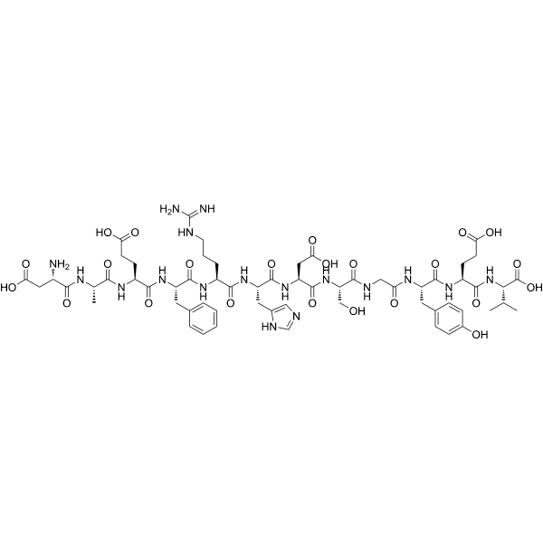 Amyloid β-Protein (1-12) Structure