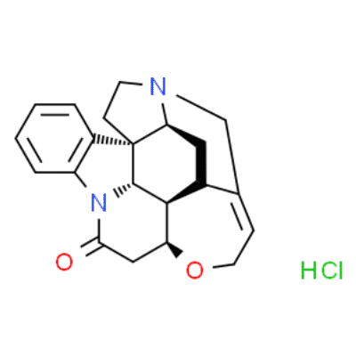 strychnine hydrochloride  Structure