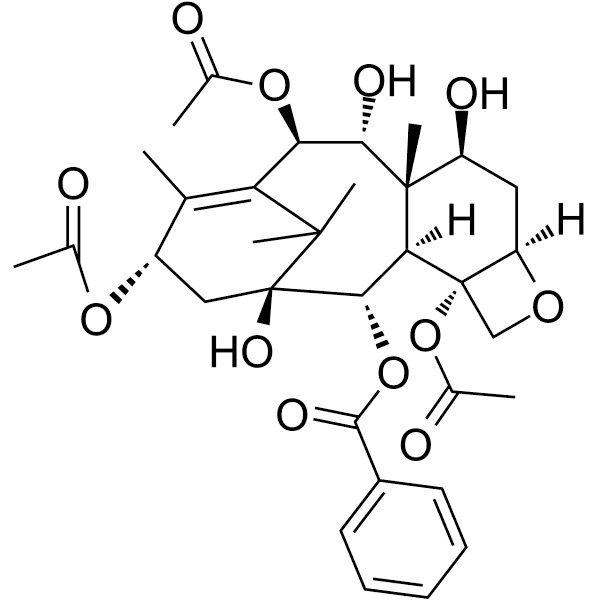 9-Dihydro-13-acetylbaccatin III Structure