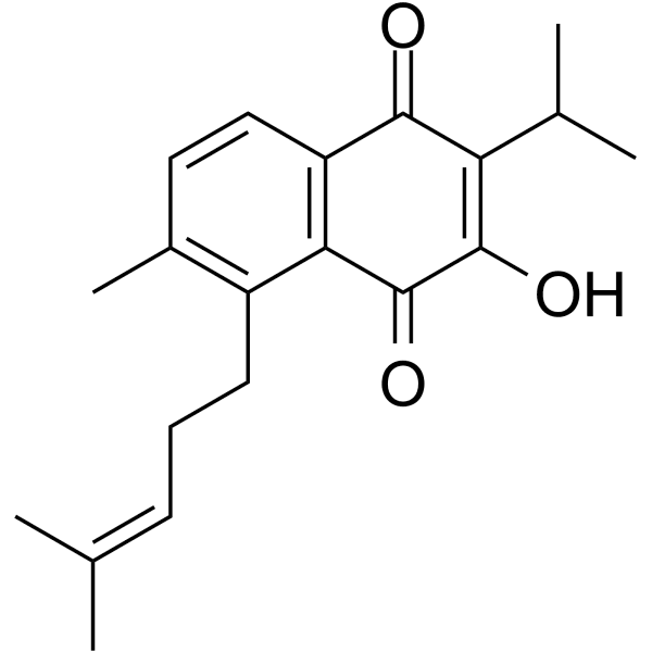 12-Hydroxysapriparaquinone Structure