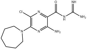 5-(N,N-Hexamethylene)-amiloride Structure