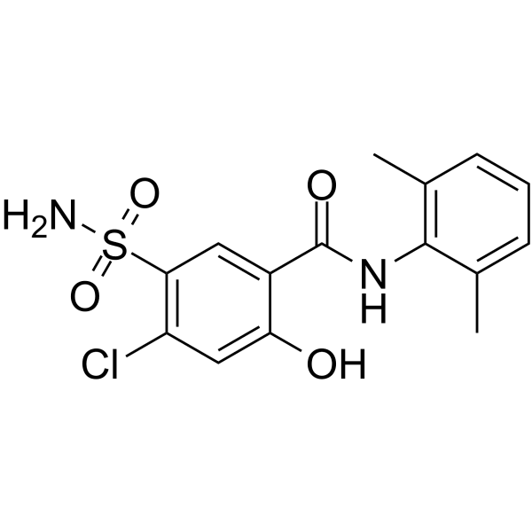Xipamide  Structure