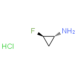 (1R,2R)-2-fluorocyclopropanaminehydrochloride  Structure