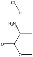 H-D-Ala-OMe hydrochloride Structure