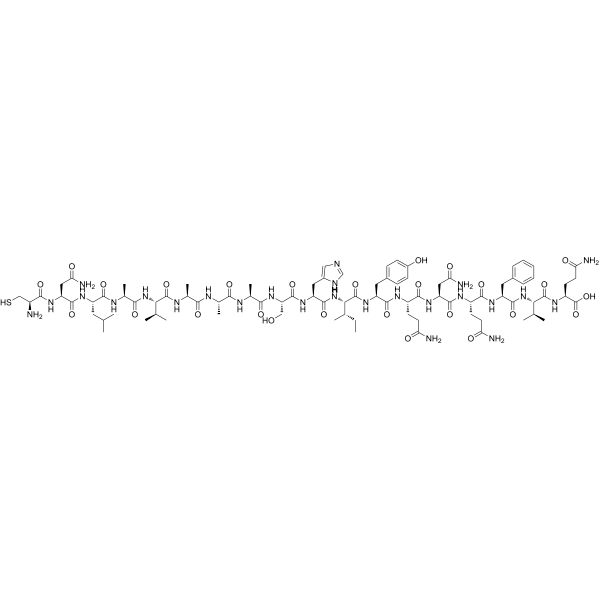 CD36 Peptide P (139-155), Cys conjugated Structure