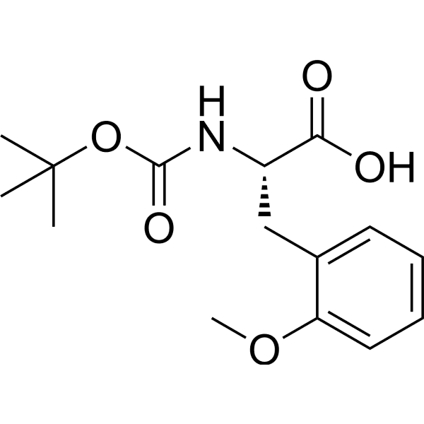 Boc-2-methoxy-L-phenylalanine Structure