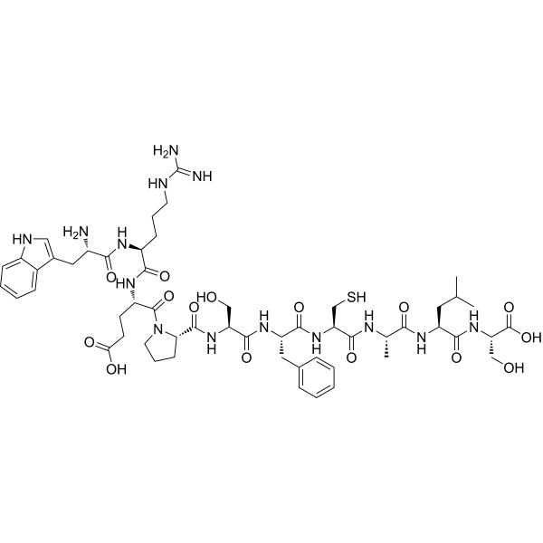 Prepro-von Willebrand factor (641-650) (bovine) Structure