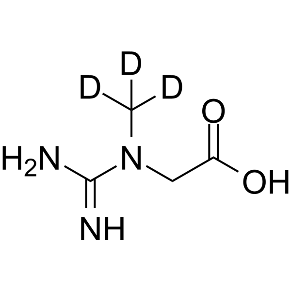 Creatine-d3 Structure