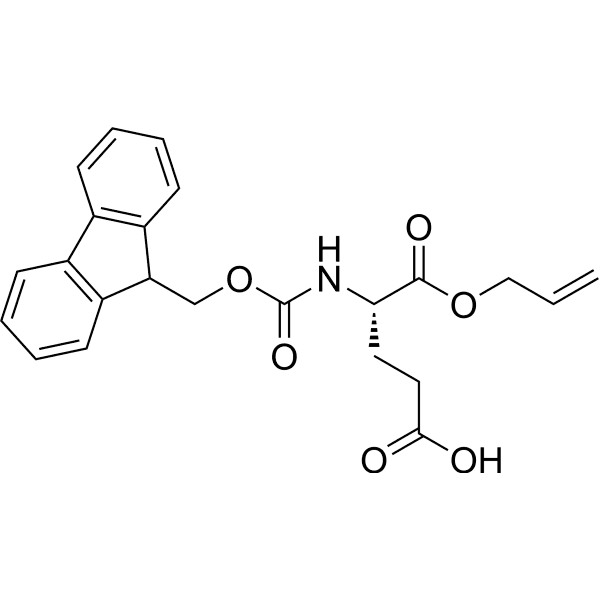 Fmoc-Glu-OAll Structure