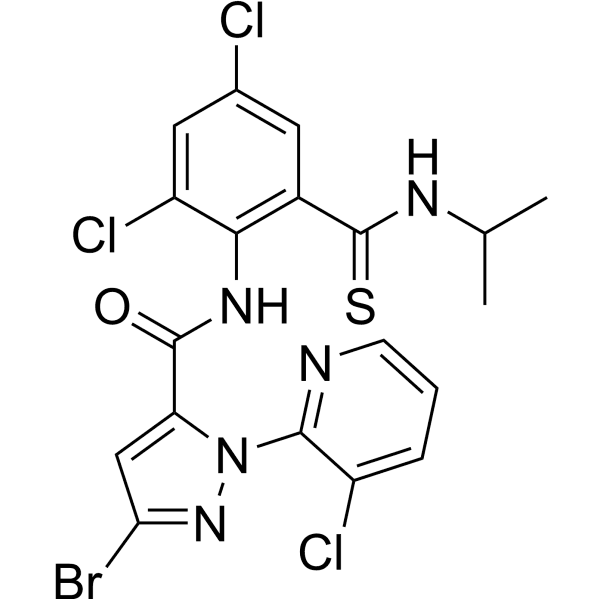 Thiotraniliprole Structure