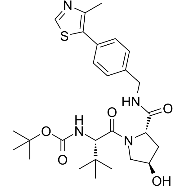 (S,R,S)-AHPC-Boc Structure