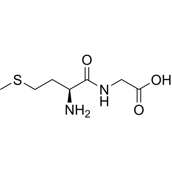 L-Methionylglycine Structure