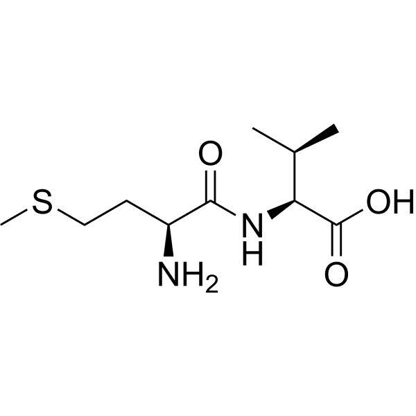 H-Met-Val-OH Structure