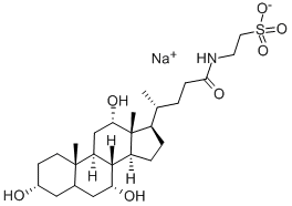 Taurocholic acid sodium Structure