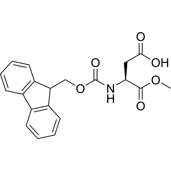 Fmoc-Asp-OMe Structure