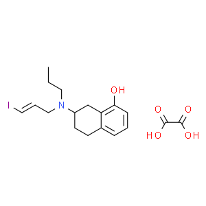 8-Hydroxy-PIPAT oxalate  Structure