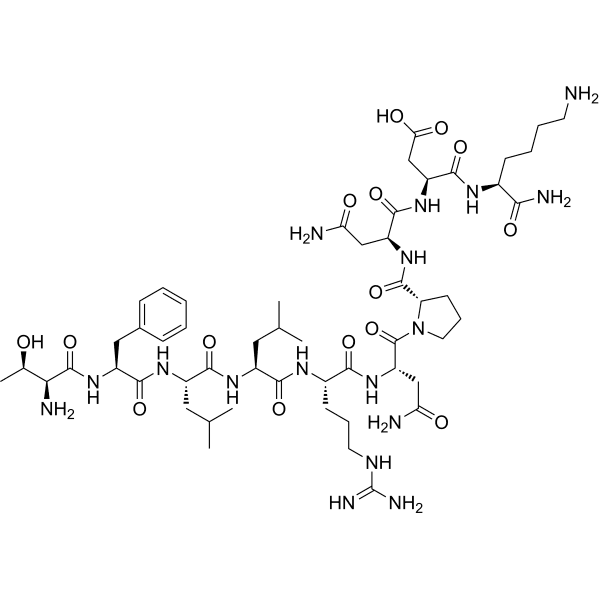 TFLLRNPNDK-NH2 Structure