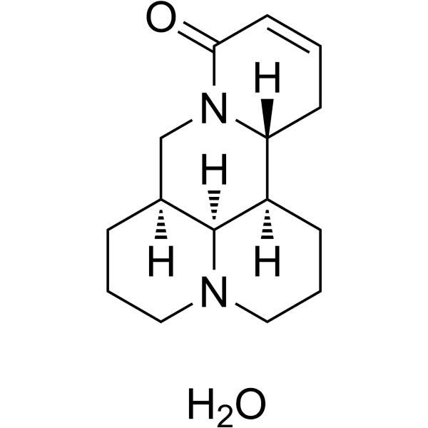 Sophocarpine monohydrate Structure
