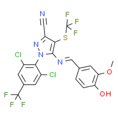 vaniliprole  Structure