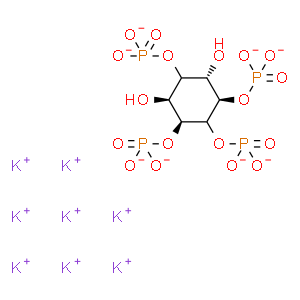 D-myo-Inositol-1,3,4,5-tetrakisphosphate, octapotassium salt  Structure