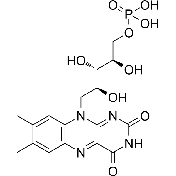 Riboflavin phosphate Structure