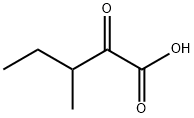3-Methyl-2-oxovaleric acid Structure