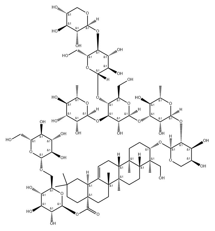 Dipsacus saponin X Structure