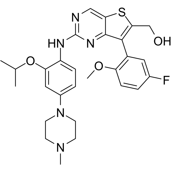 ALK kinase inhibitor-1 Structure