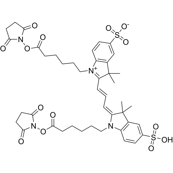 Cy 3 (Non-Sulfonated) Structure