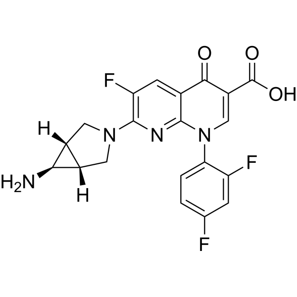 Trovafloxacin Structure
