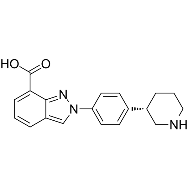 Niraparib metabolite M1 Structure