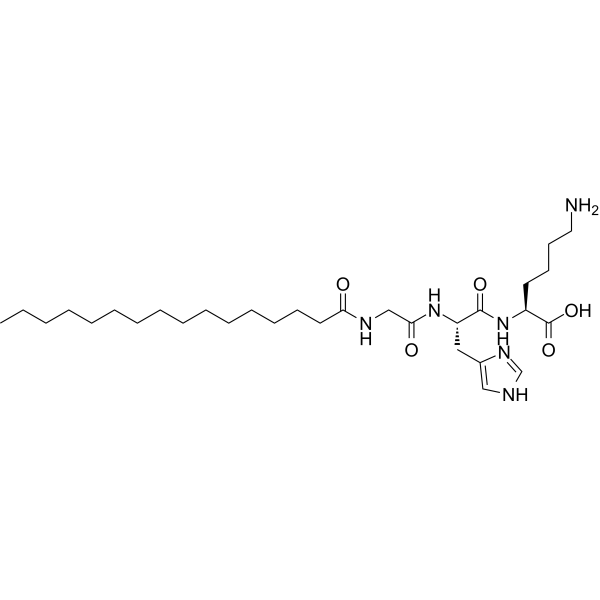 Palmitoyl Tripeptide-1 Structure