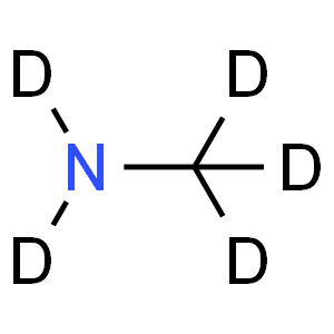Methylamine-d5 DCl  Structure