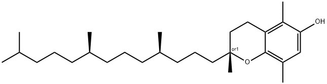 β-Tocopherol Structure