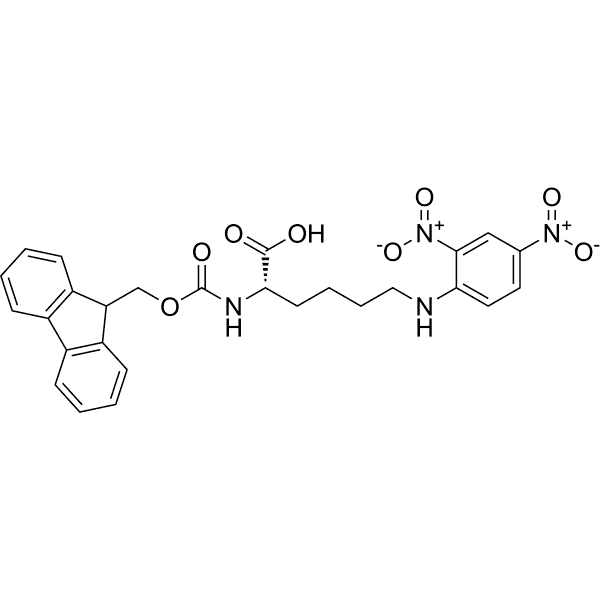 Fmoc-Lys(Dnp)-OH Structure