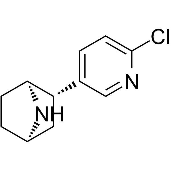 (±)-Epibatidine Structure